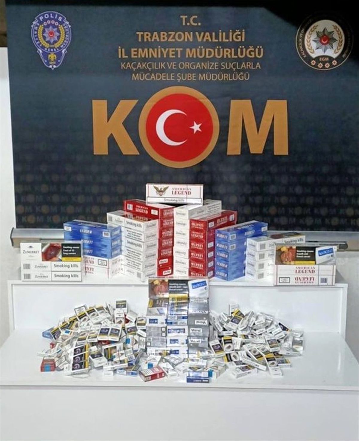 Trabzon\'da kaçakçılıkla mücadele