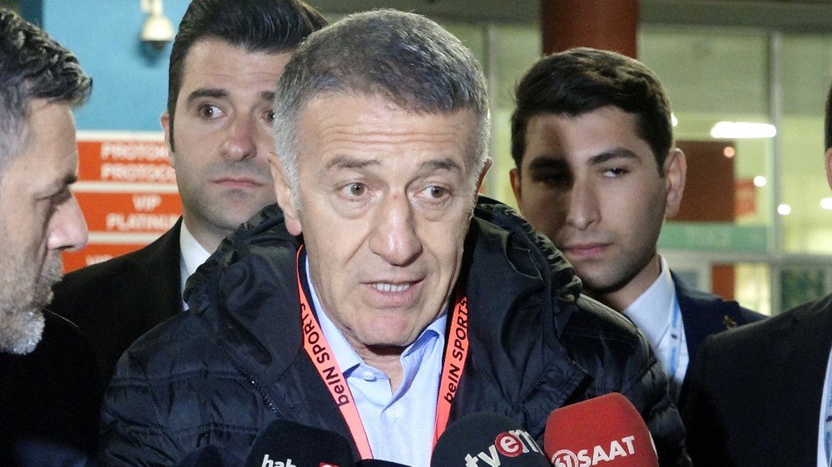 Trabzonspor Kulübü Başkanı Ahmet Ağaoğlu: "Son zamanlarda herkes Trabzonspor\'un muhasebesini...