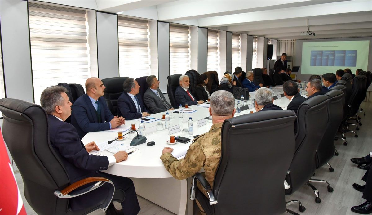 Ağrı\'da "Bağımlılıkla Mücadele İl Değerlendirme Toplantısı" yapıldı