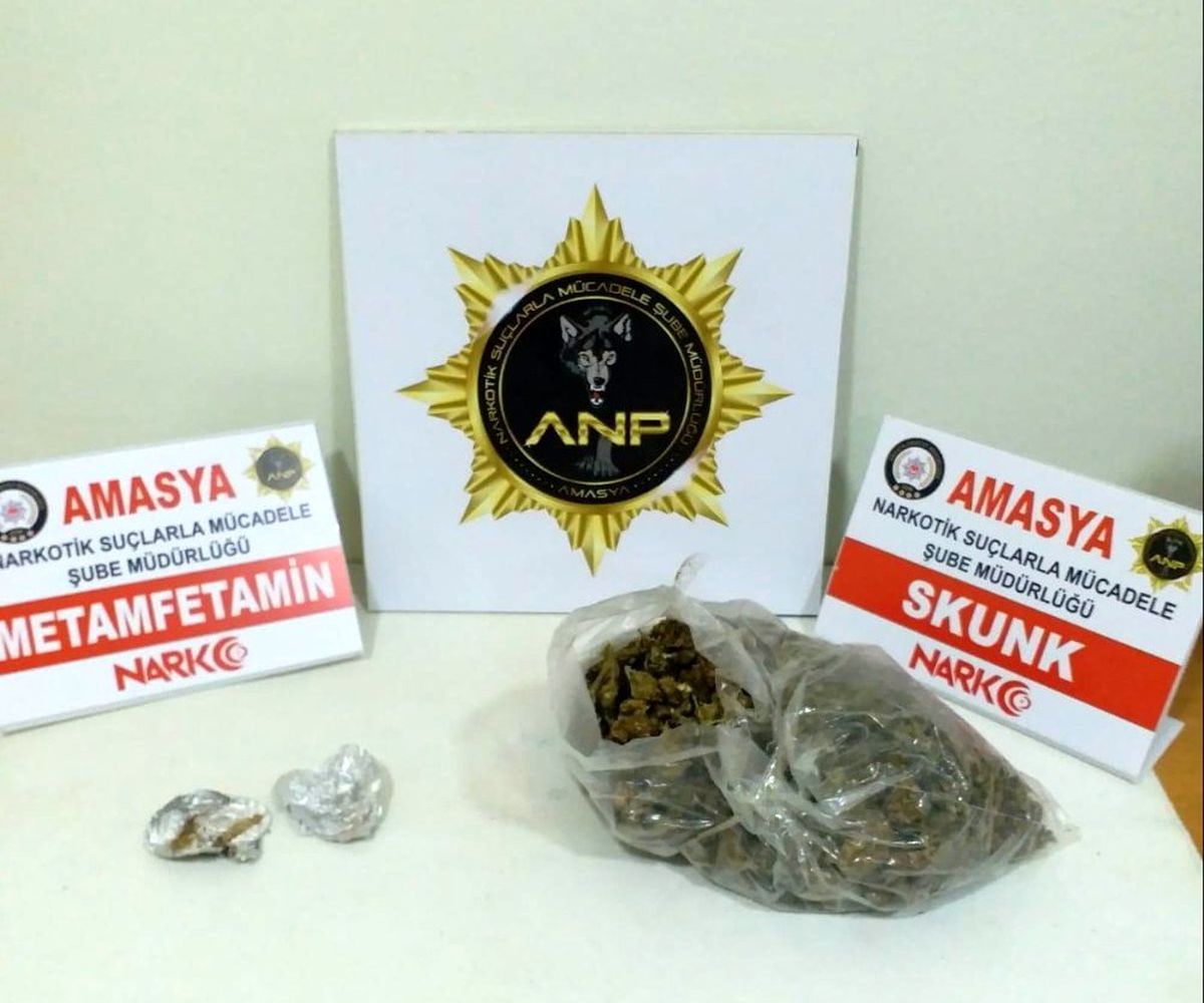 Amasya\'da uyuşturucu operasyonu: 2 tutuklama