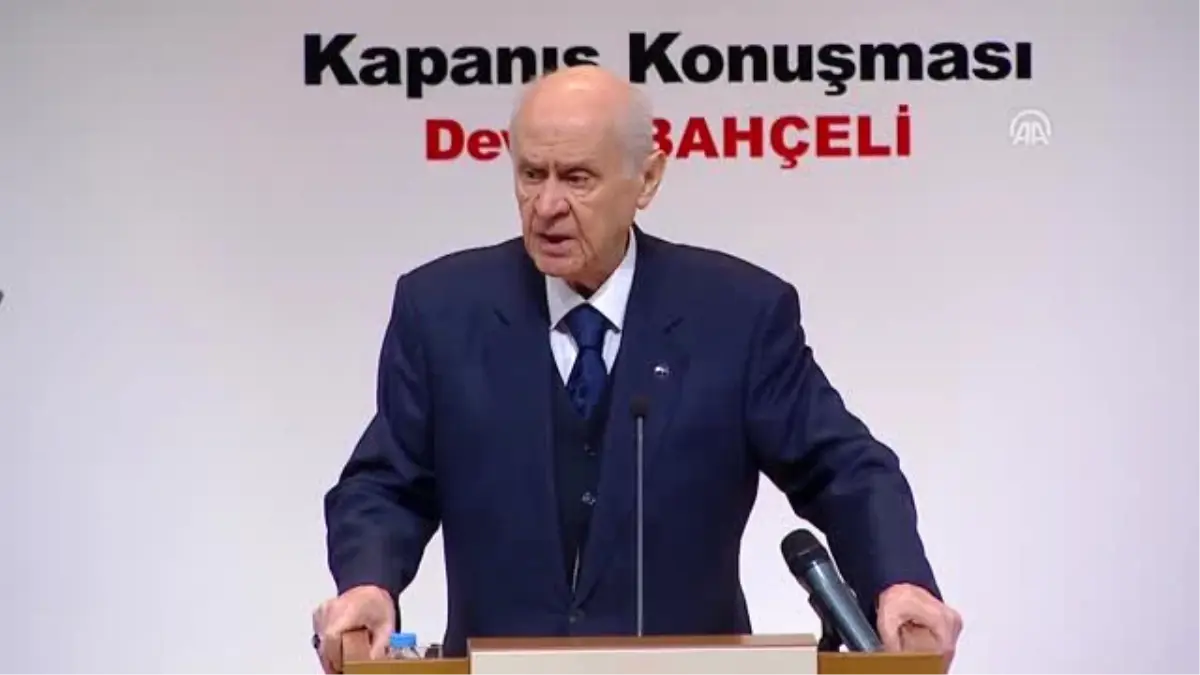 Bahçeli: "Uyuyan dev zalimleri devirecektir"