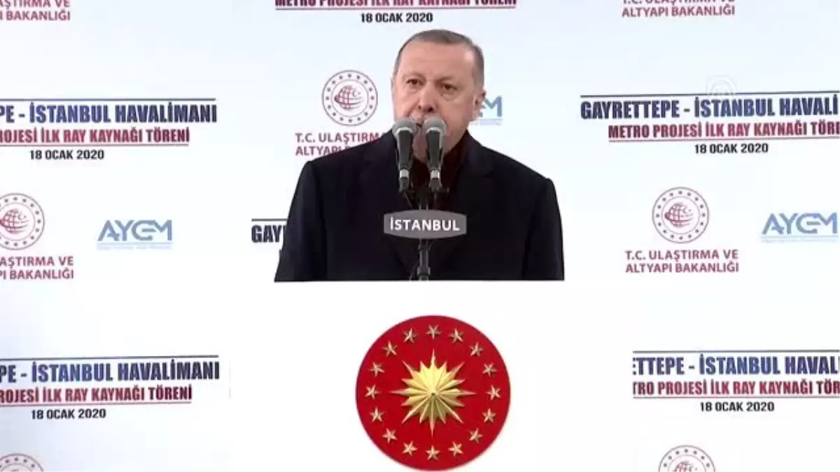 Cumhurbaşkanı Erdoğan: 2023 hedeflerini gerçekleştirmekten kimse alıkoyamayacaktır