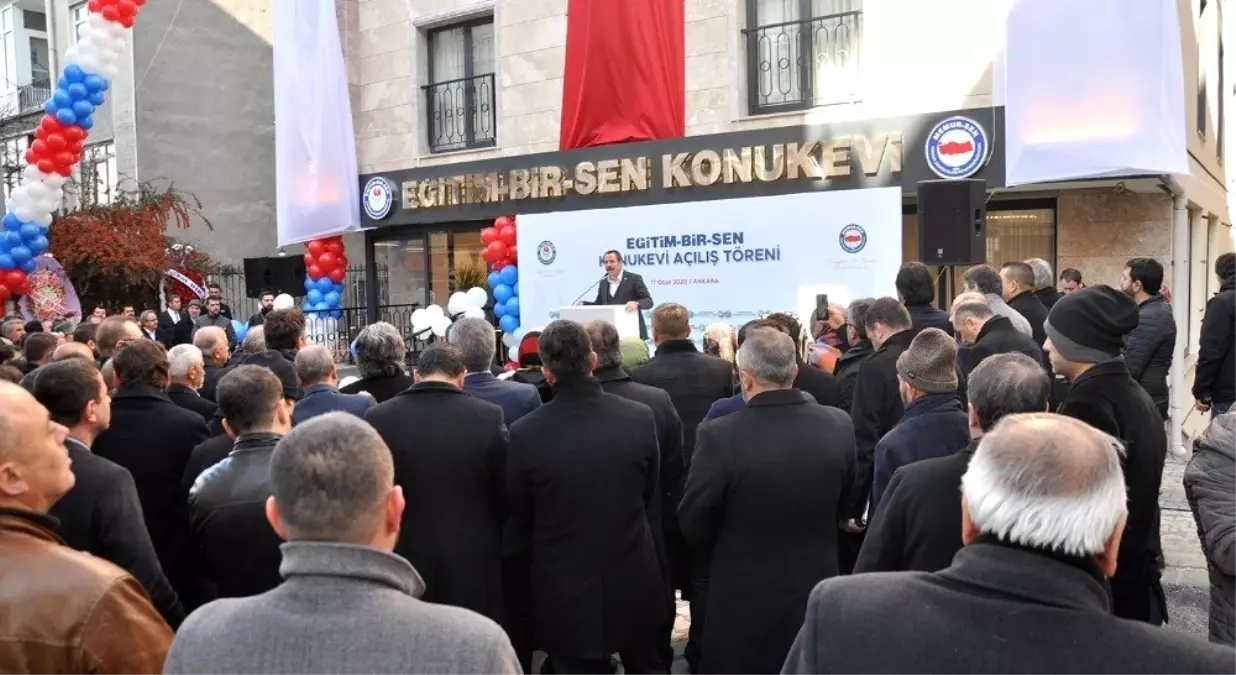 Eğitim Bir-Sen Konukevi hizmete açıldı