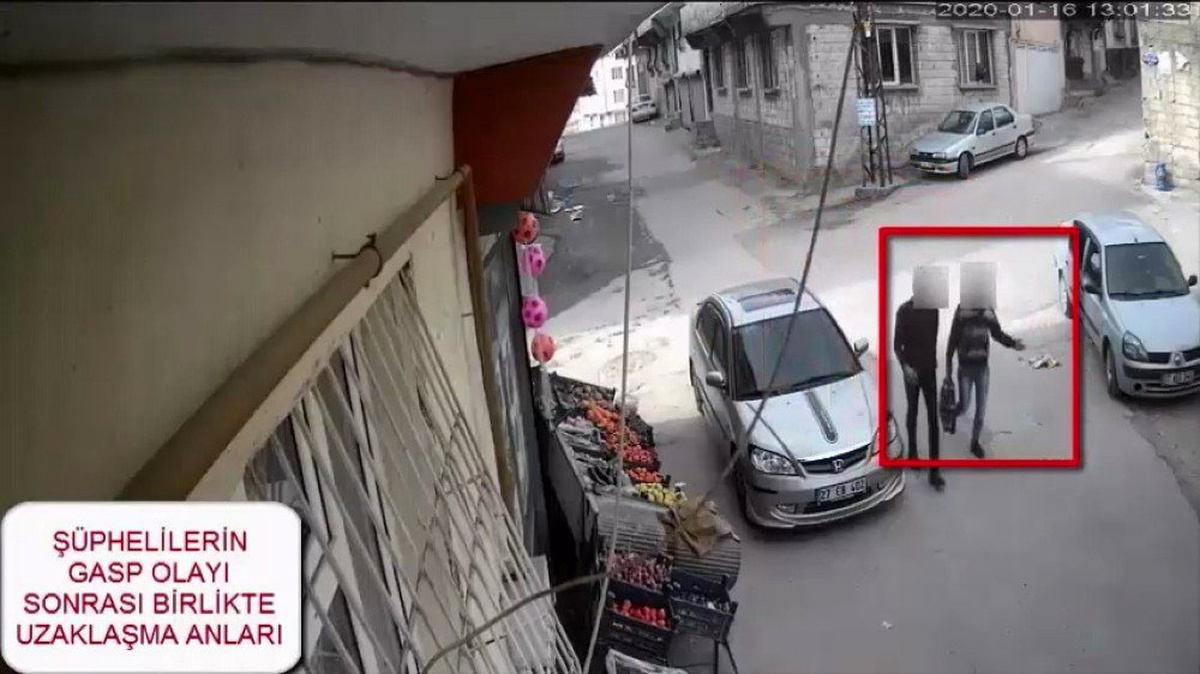 Gaziantep\'te gasp zanlısı 2 kişi tutuklandı