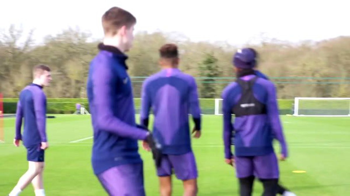 Gedson Fernandes Tottenham\'la Antrenmanda
