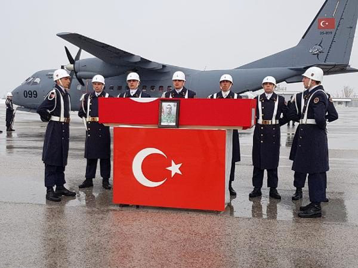 Hakurk şehidi, törenle memleketine uğurlandı