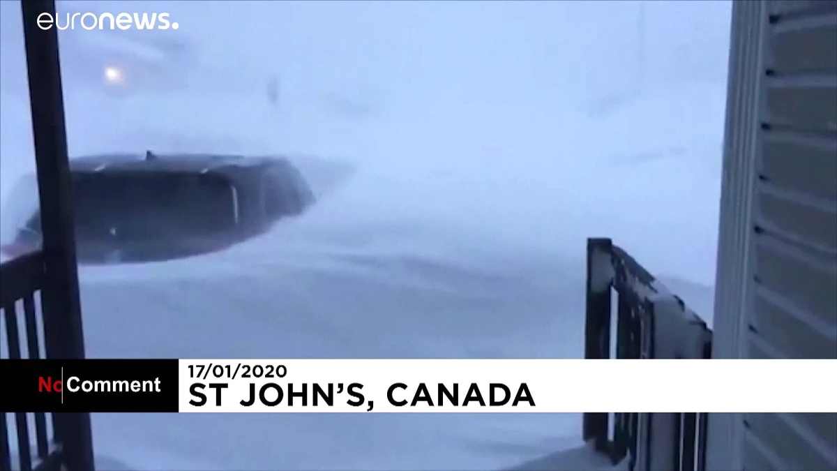 Kanada\'da kar kalınlığı 3 metreyi geçti, acil durum ilan edildi