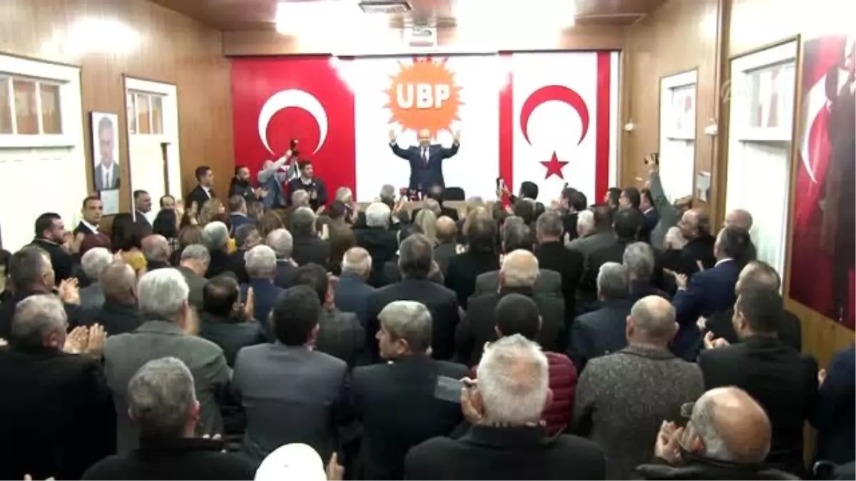 KKTC\'de UBP Genel Başkanı ve Başbakan Tatar, cumhurbaşkanı adayı oldu