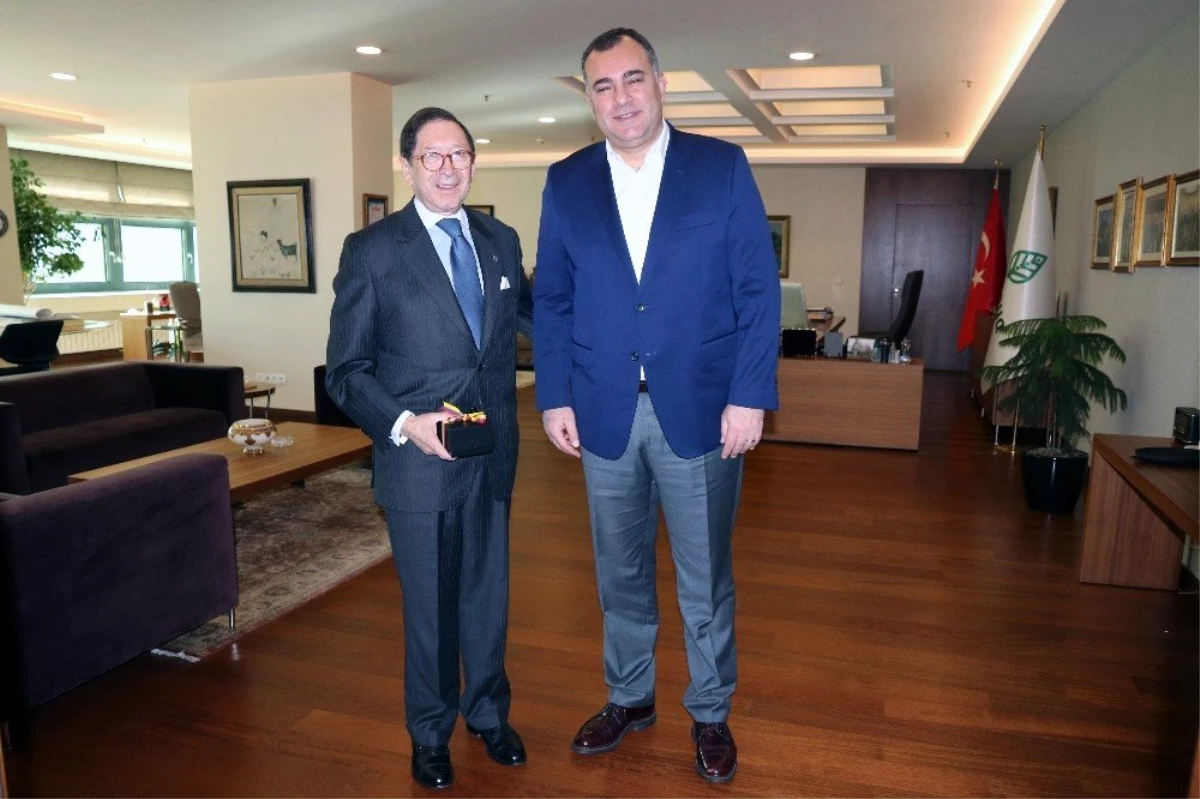 Kolombiya Büyükelçisinden Taşdelen\'e ziyaret