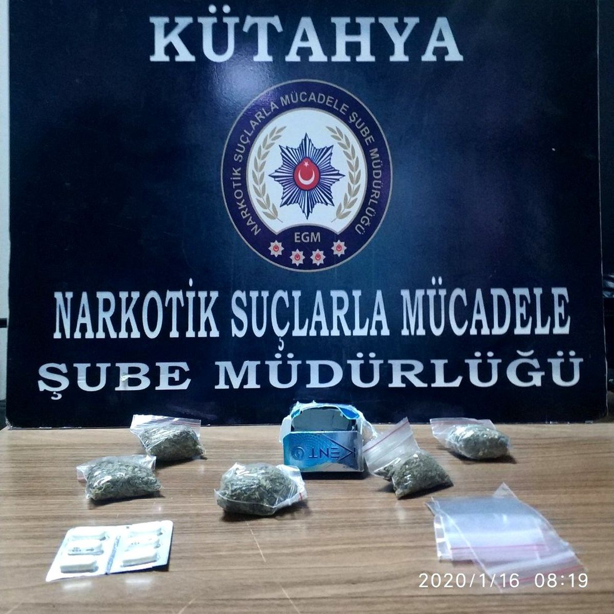 Kütahya\'da uyuşturucu ticaretine 1 tutuklama