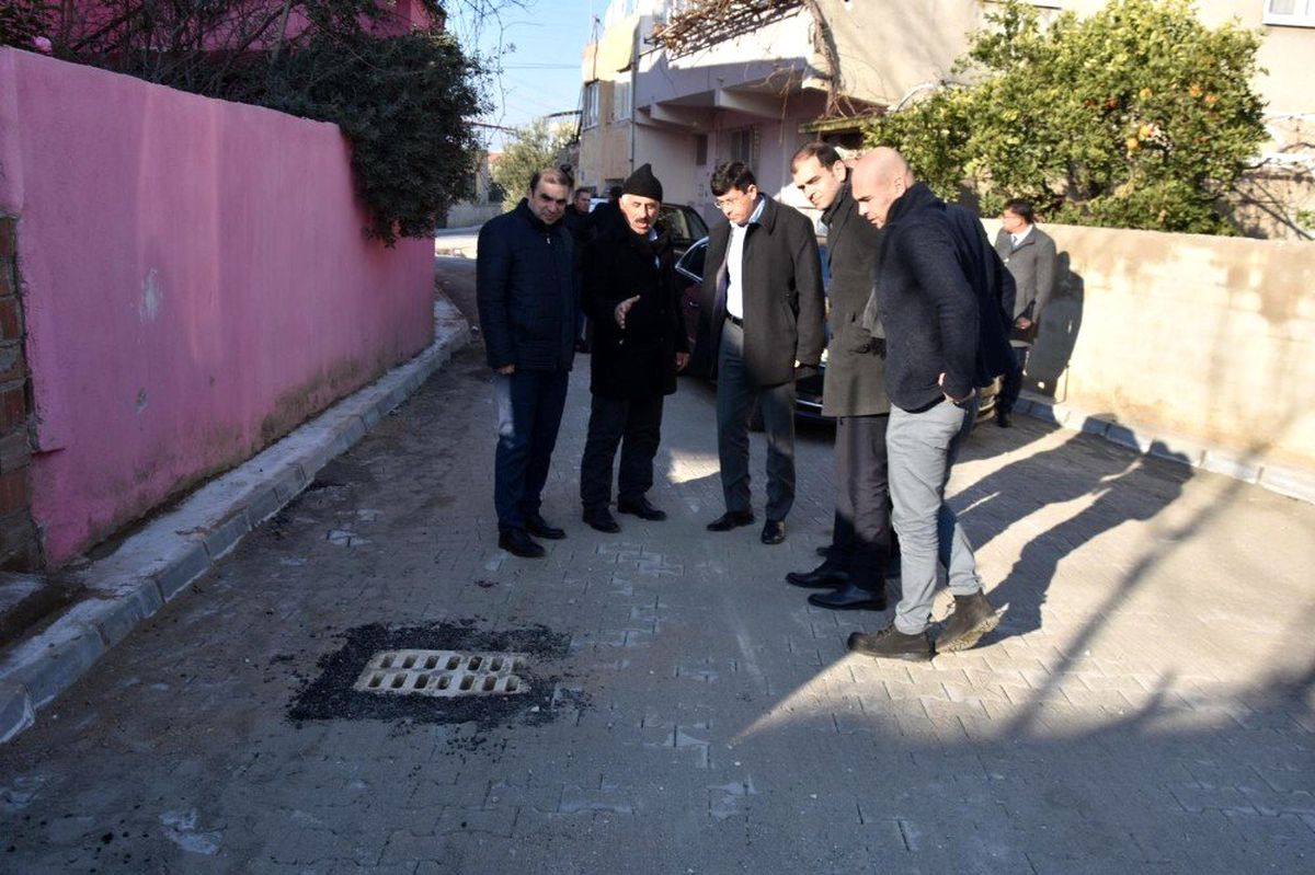 Nazilli\'de yol hamlesi devam ediyor