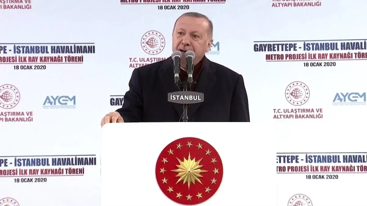 "Projelerin önünün kesilmesine izin vermeyeceğiz."