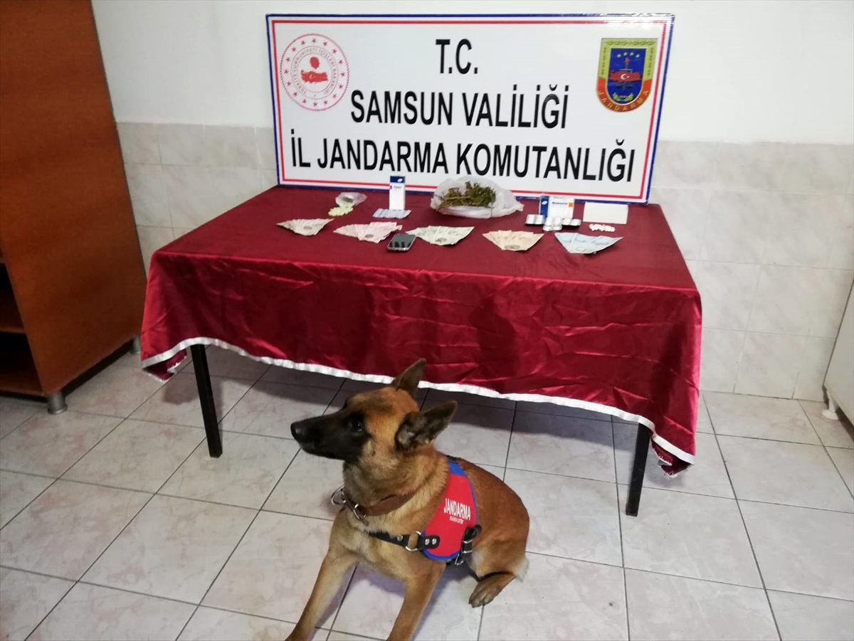 Samsun\'da uyuşturucu operasyonunda yakalanan şüpheli tutuklandı