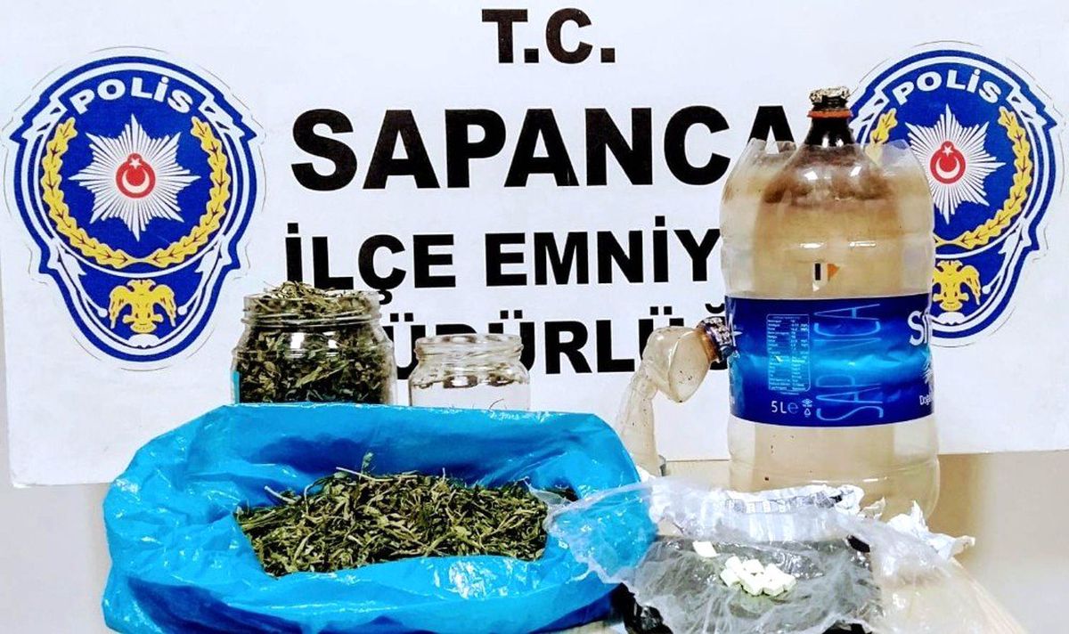 Sapanca\'da uyuşturucu operasyonu: 2 tutuklama