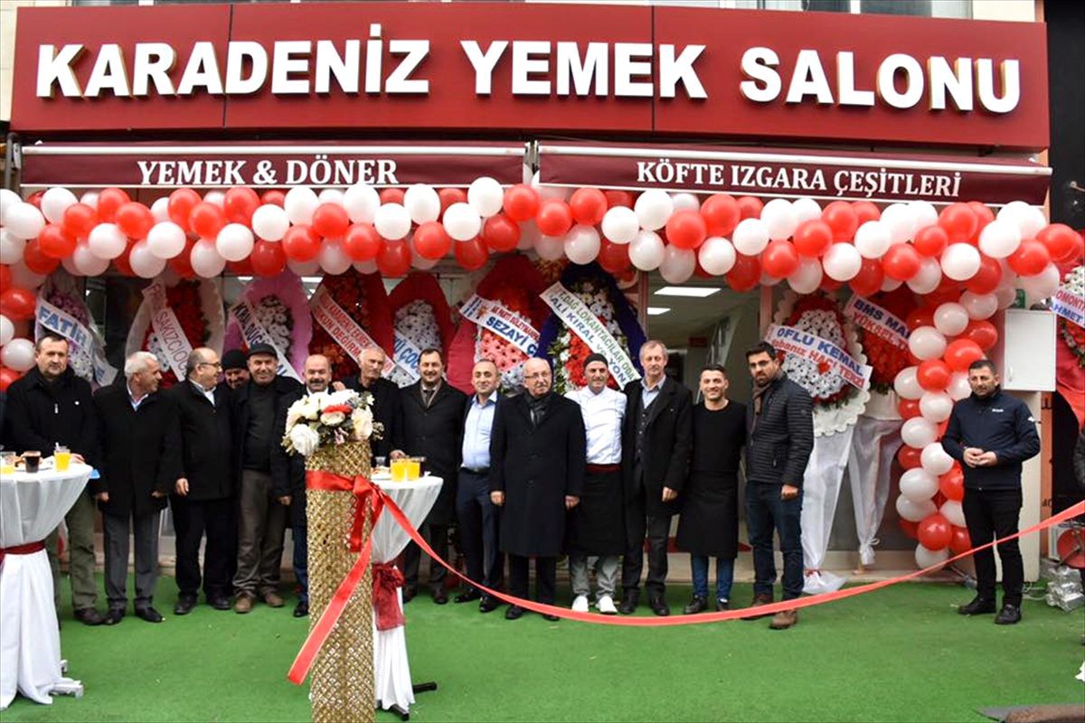 Tekirdağ\'da belediye başkanları iş yeri açılışına katıldı