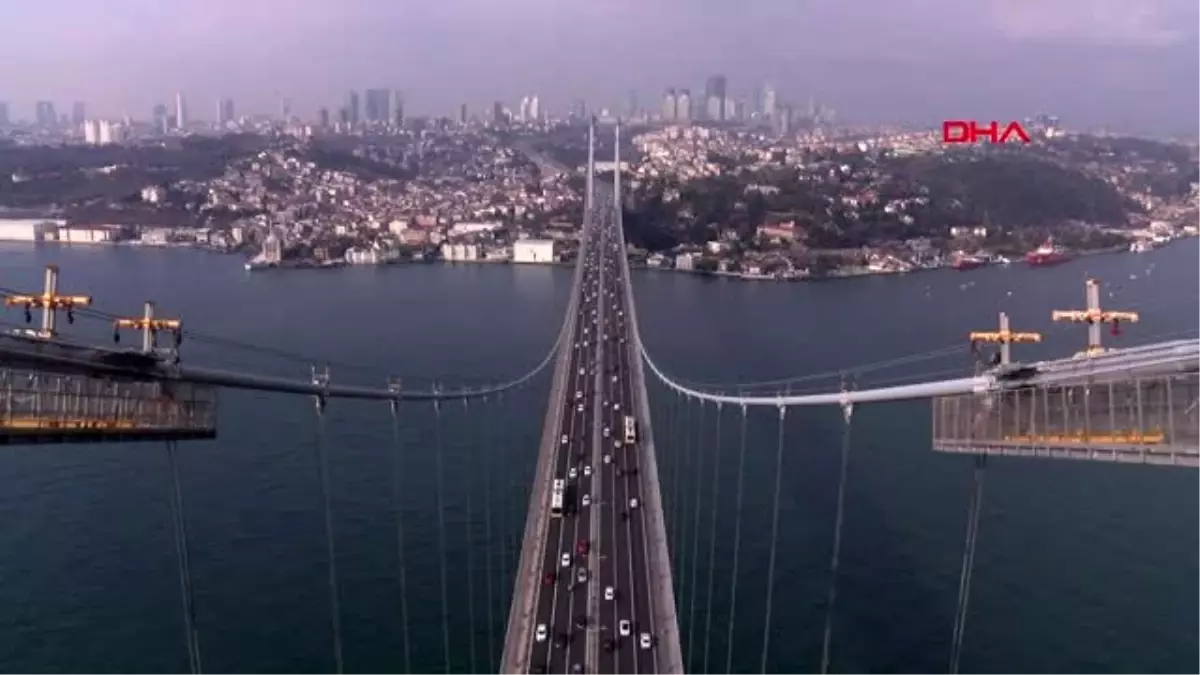 15 temmuz şehitler köprüsü\'nde hain darbe girişimi izleri