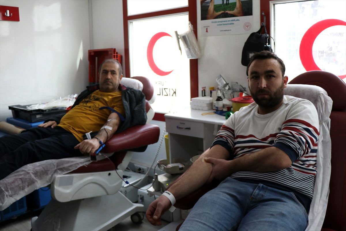 Balkaya Yardımlaşma ve Dayanışma Derneği kan bağışı kampanyası düzenledi