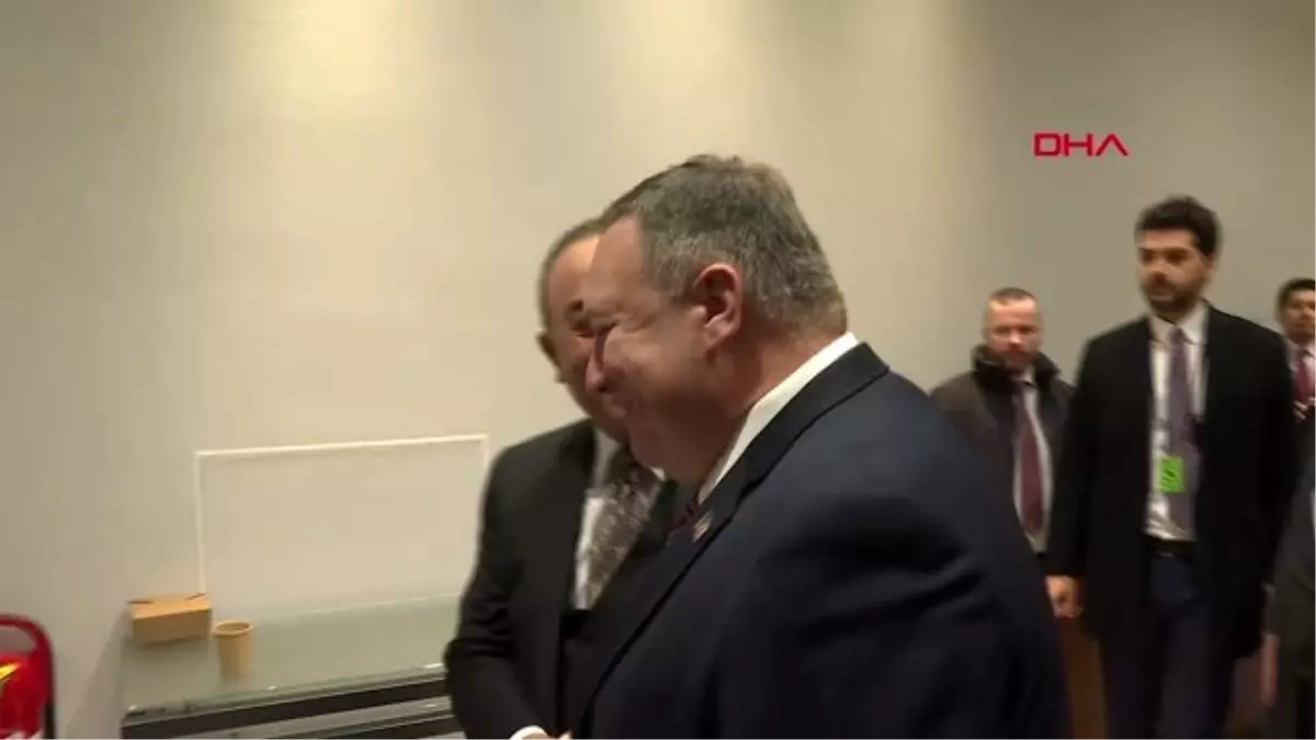 Çavuşoğlu, abd dışişleri bakanı mike pompeo ile görüştü