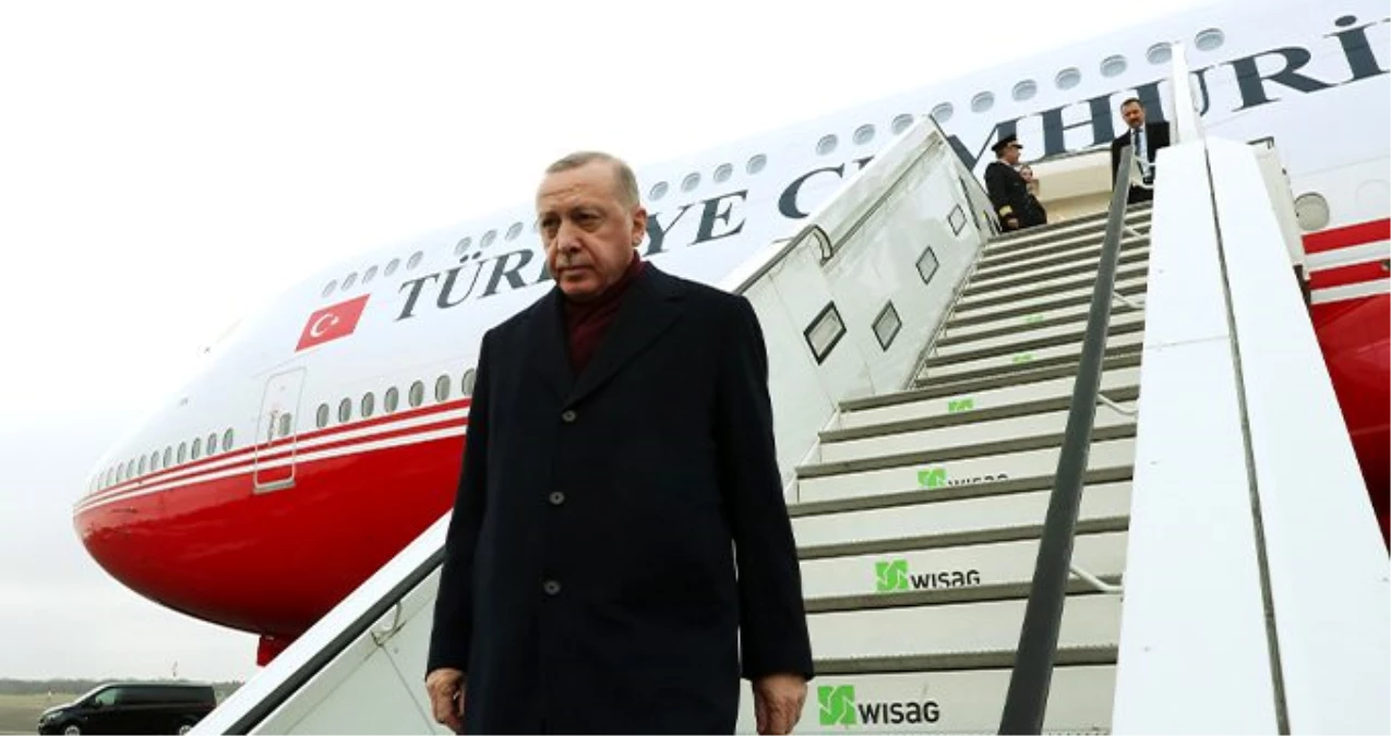 Cumhurbaşkanı Erdoğan, Libya Konferansı için Berlin\'e iniş yaptı
