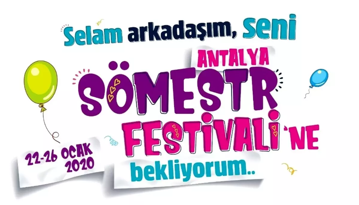 Haydi çocuklar, \'Antalya Sömestir Festivali\'ne