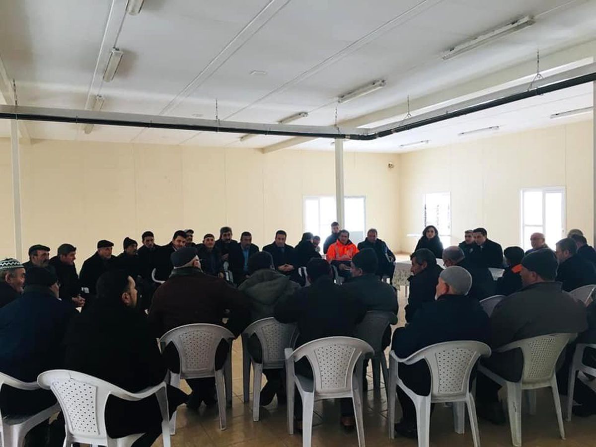Aslanapa\'da halk toplantısı