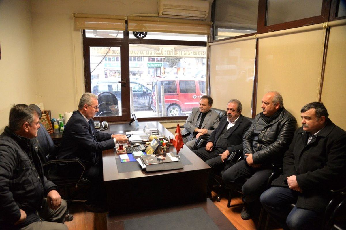 Başkan Şahin kamyoncu esnafını dinledi