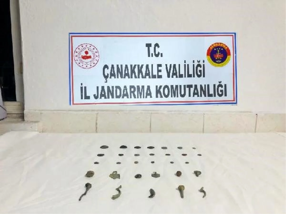Çanakkale\'de tarihi eser kaçakçılığı operasyonuna 2 gözaltı