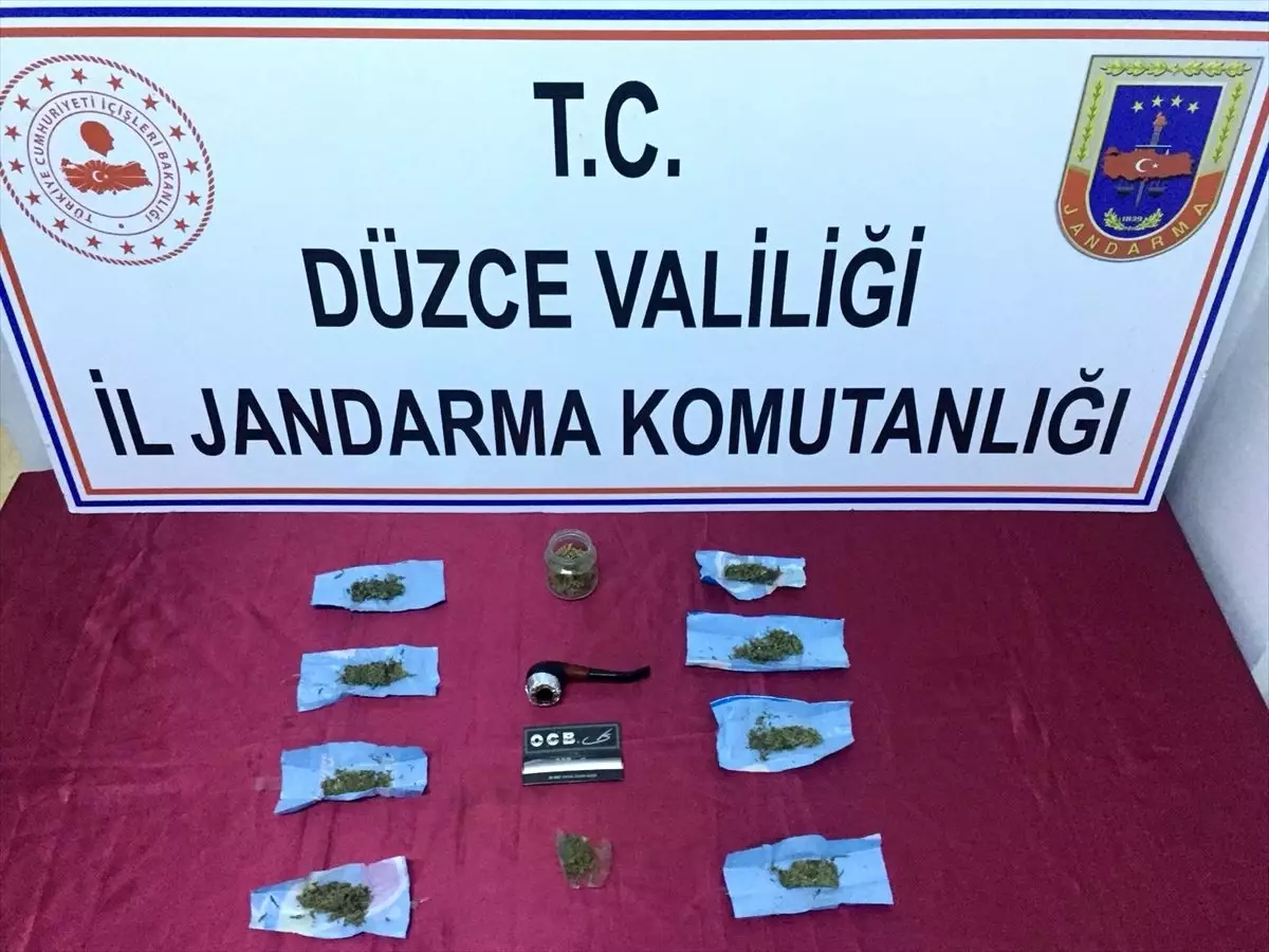 Düzce\'deki uyuşturucu operasyonunda bir kişi gözaltına alındı