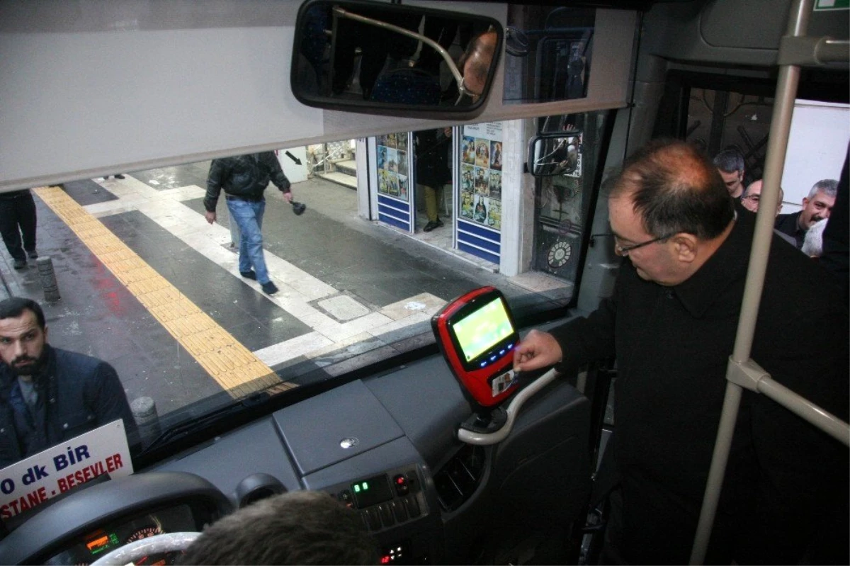 Kilis\'te şehiriçi minibüslere sadece kartla binilecek