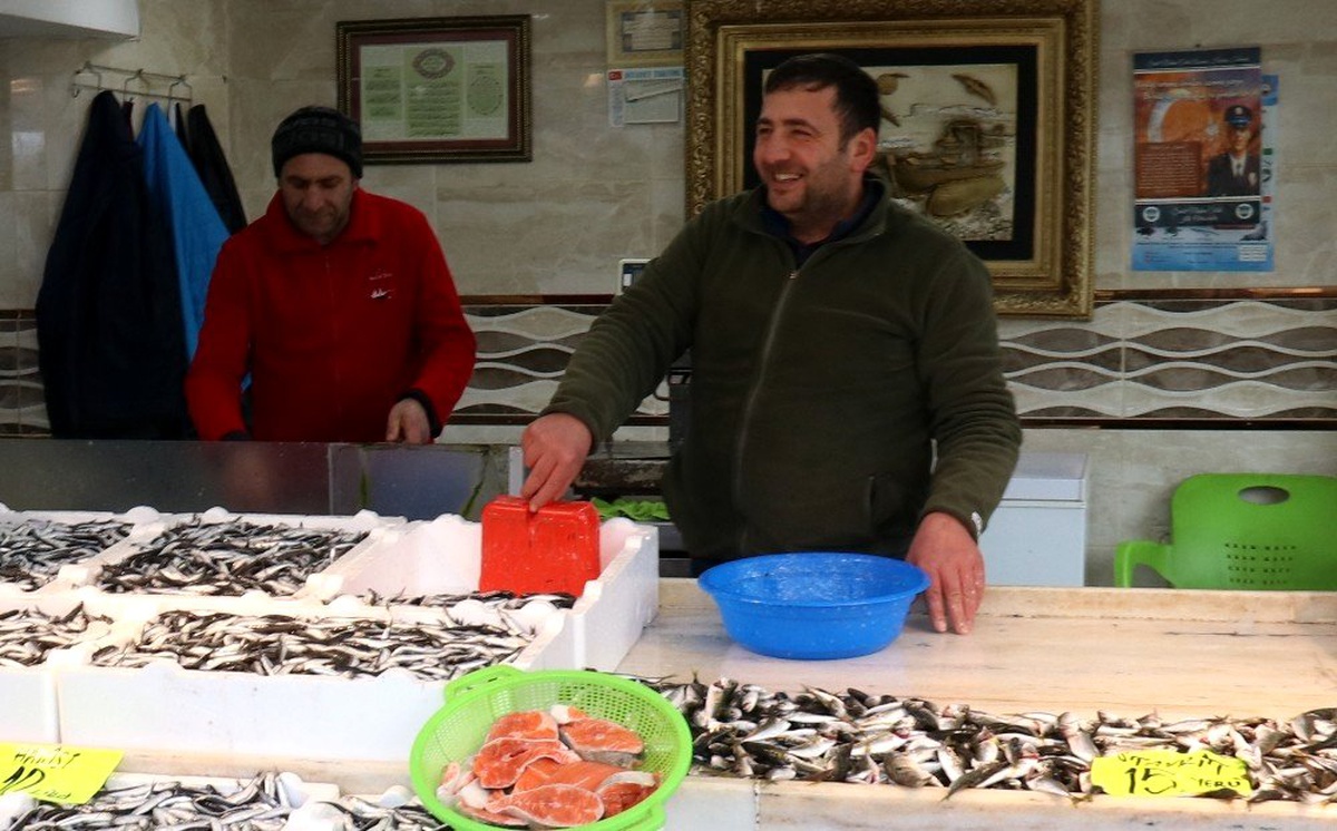 Kilosu 10 liraya düşen hamsi Rize\'de yüzleri güldürdü