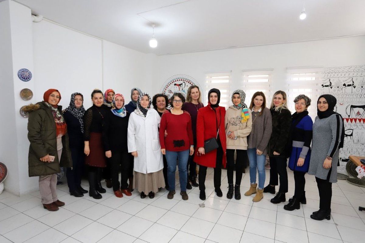 Melek Arı\'dan kadın girişimcilere ziyaret