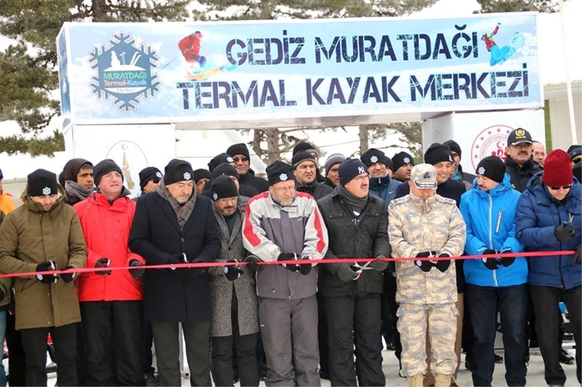 Murat Dağı\'nda kayak sezonu törenle açıldı