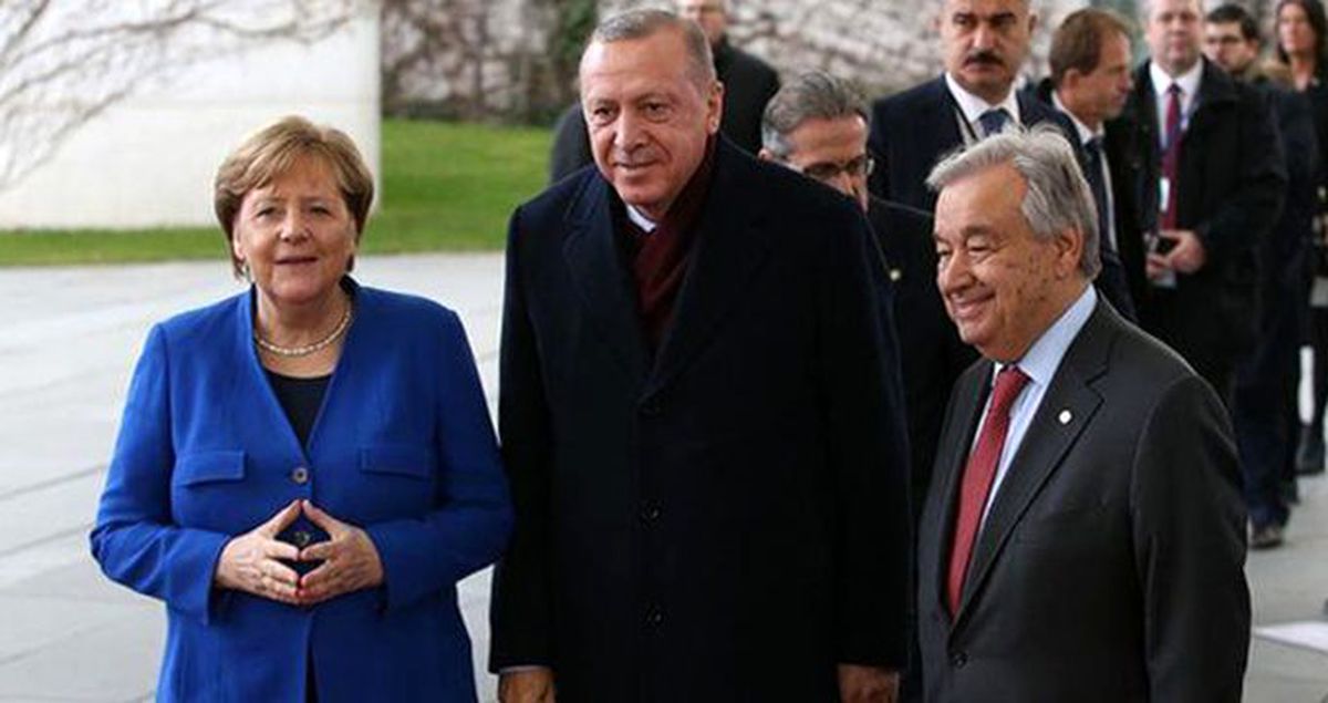 Son dakika: Berlin'deki Libya zirvesi sonrası Cumhurbaşkanı Erdoğan gazetecilerin sorularını cevapladı