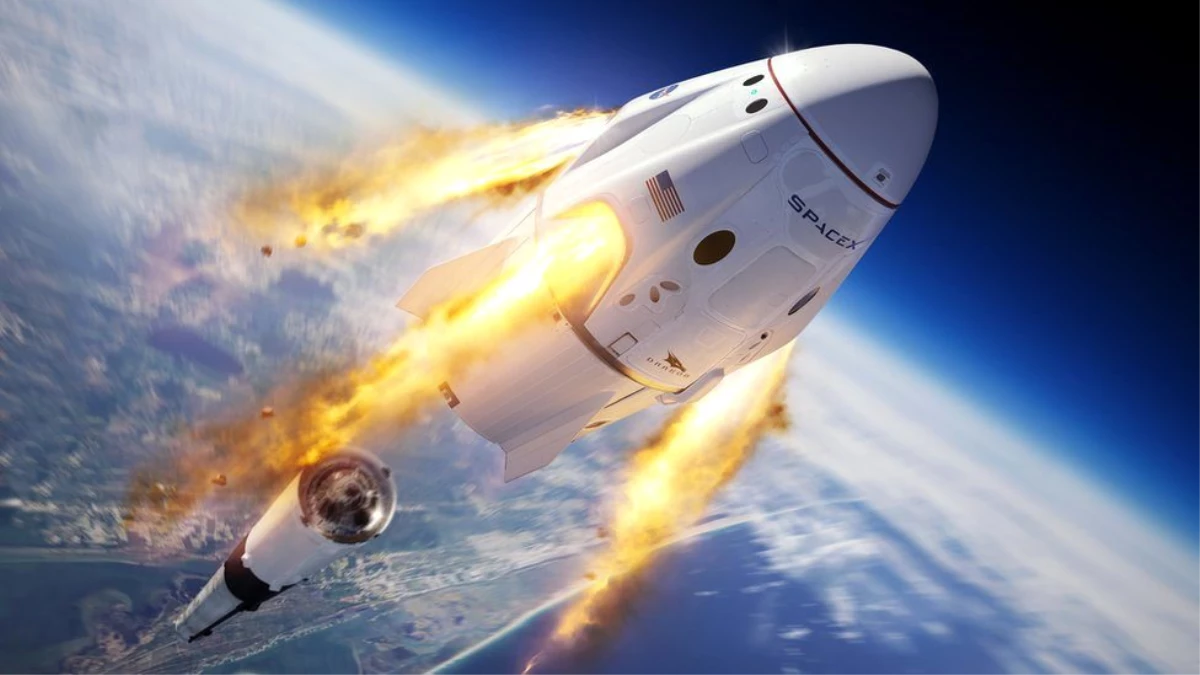 SpaceX\'in acil durum testi: Falcon 9 infilak ettirildi, astronot kapsülü okyanusa indi