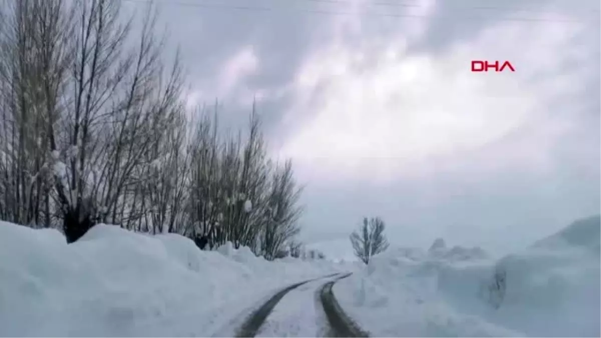 Tunceli\'de 184 köy yolu kardan kapandı