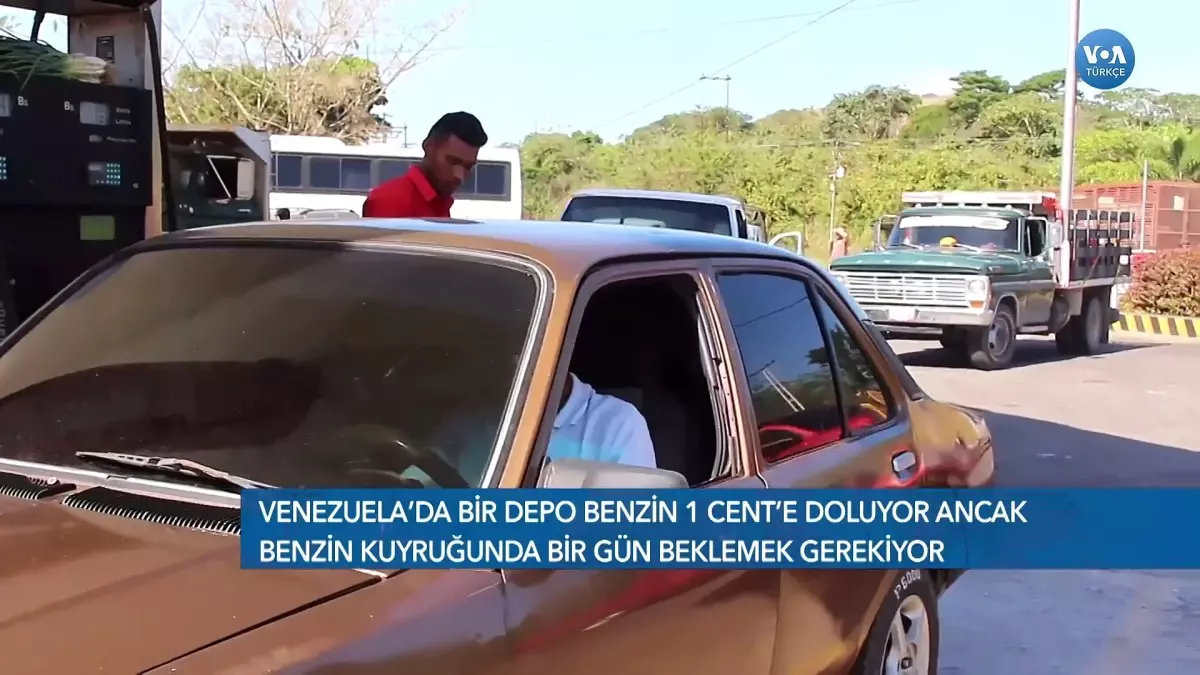 Venezuela\'da Benzin Sıkıntısı