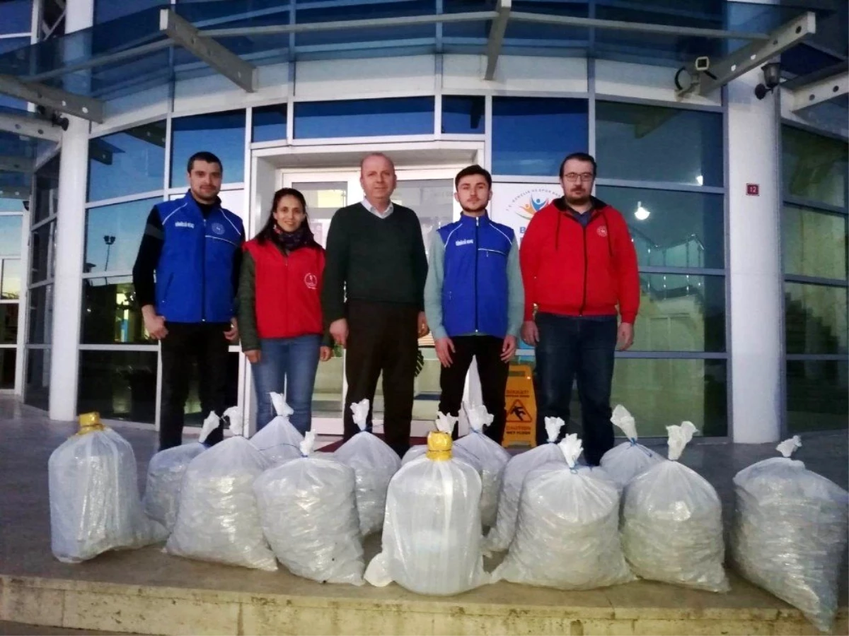 513 kilo atık pil toplandı