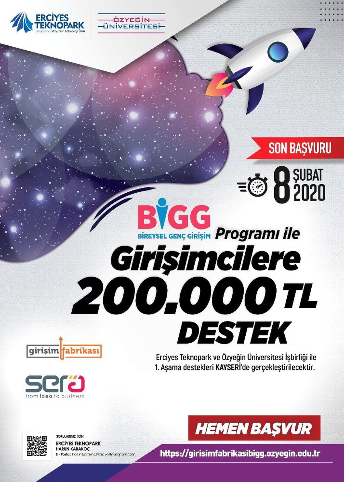 BiGG Programı Yeni Dönemde Yeniden Erciyes Teknopark\'ta