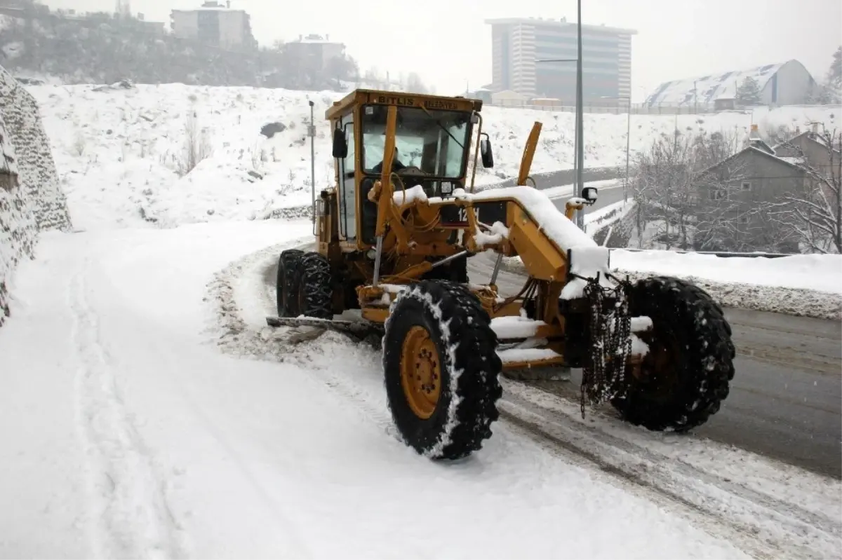 Bitlis\'te 34 köy yolu ulaşıma kapandı