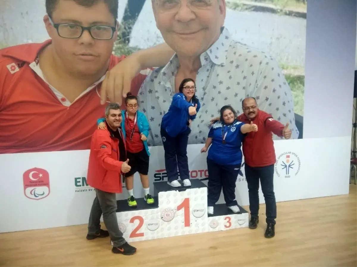 Büyükşehirli özel sporcu bölge ikincisi oldu