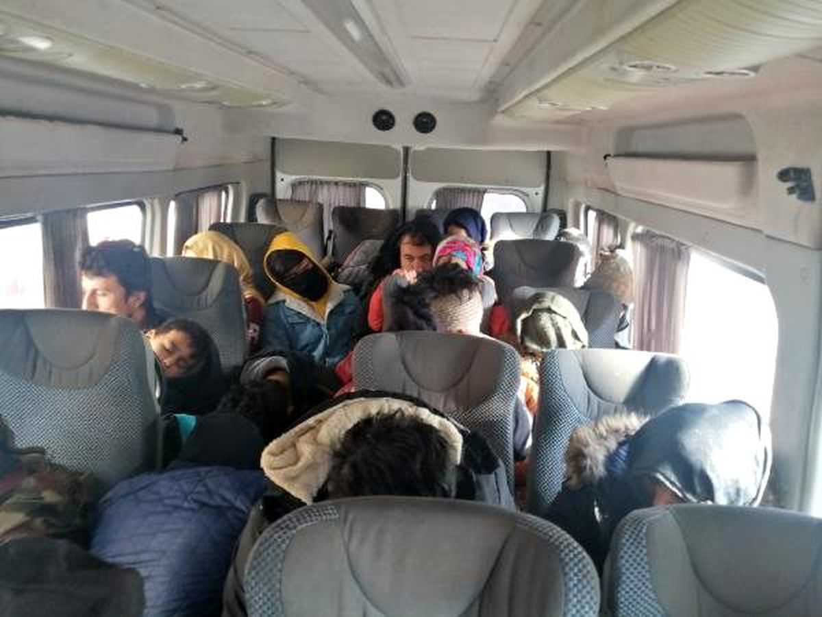 Çanakkale\'de, 33 kaçak göçmen yakalandı