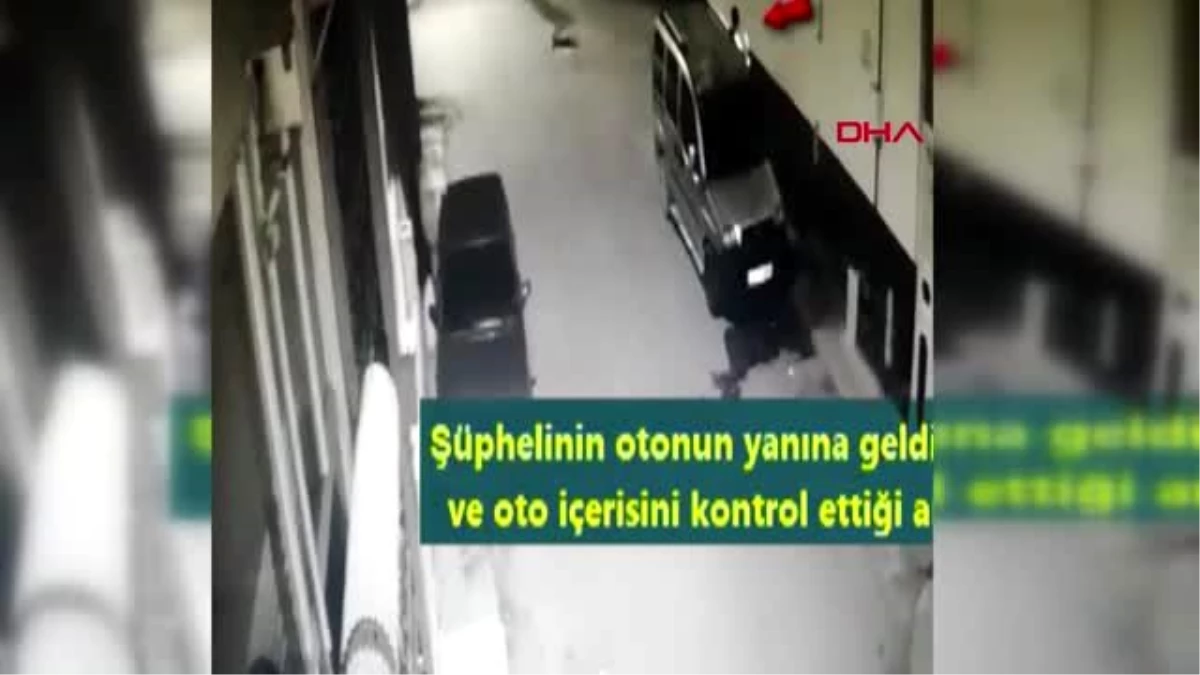 Gaziantep çaldığı televizyonu taşırken görüntülenen zanlı yakalandı