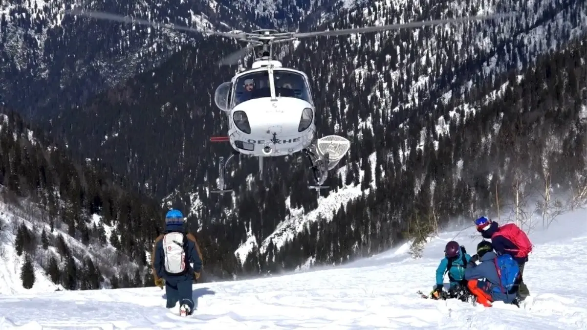 Kaçkarlar\'da Heliski heyecanı başlıyor