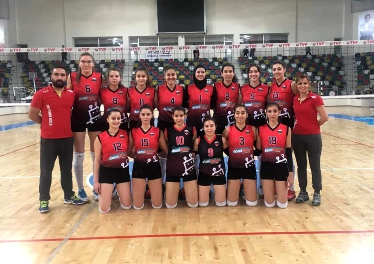 Kadınlar Voleybol 2. Ligi Hatay Doğuş Okulları: 0 - OSB Teknik Koleji: 3