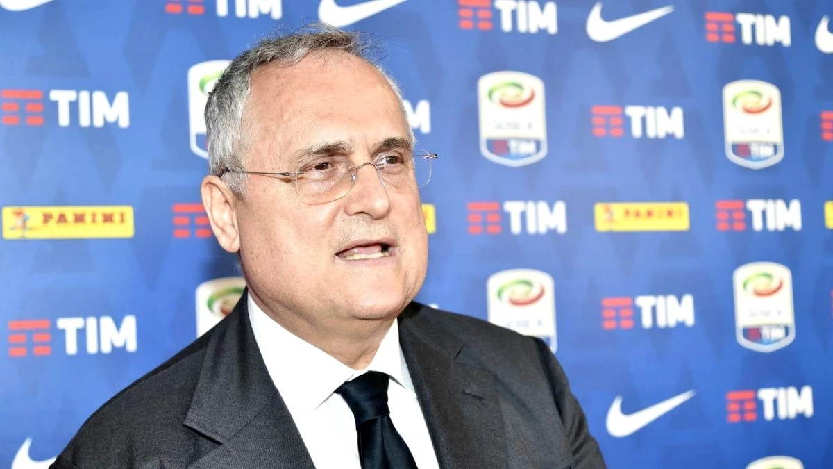 Lazio Başkanı, kulübe gelen cezayı taraftarlarına fatura etti