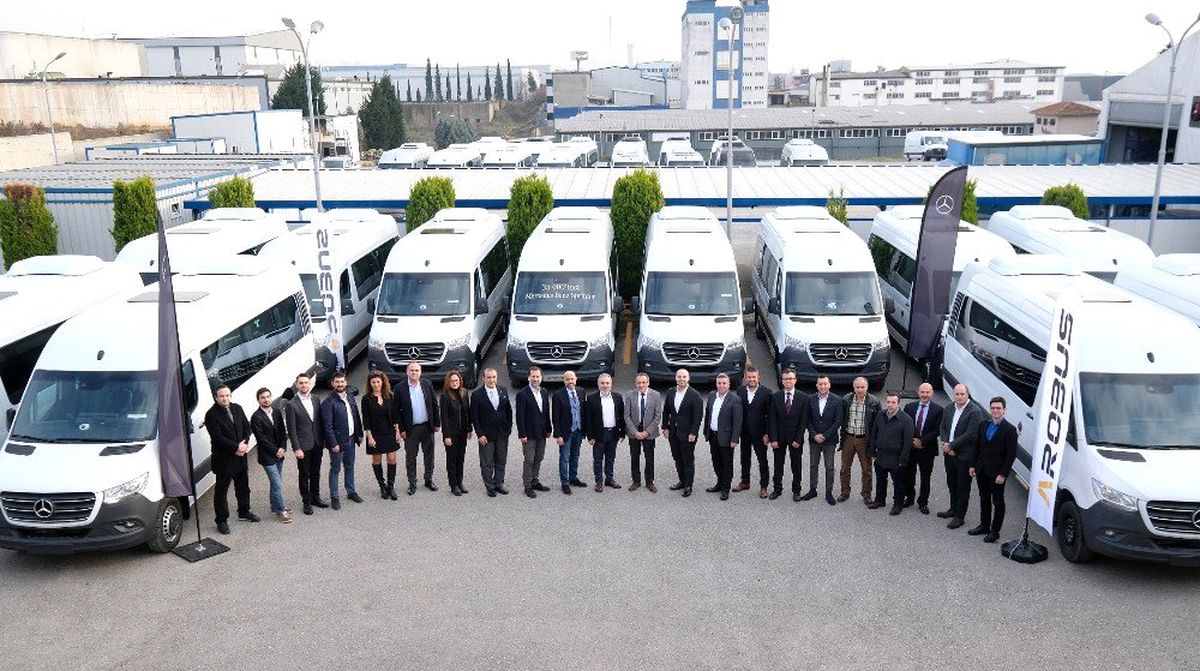 Mercedes-Benz Türkiye\'deki 35 bininci Sprinter\'ını üretti