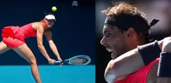 Nadal ilk turda hata yapmadı, Sharapova elendi!