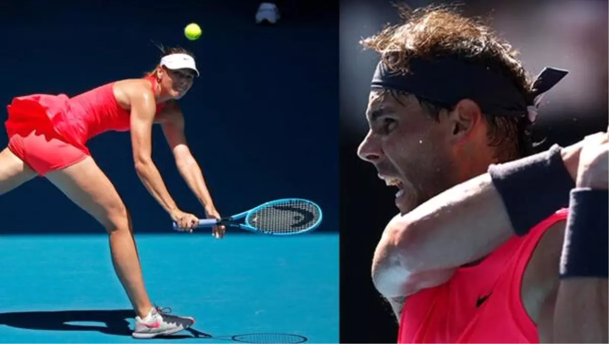 Nadal ilk turda hata yapmadı, Sharapova elendi!