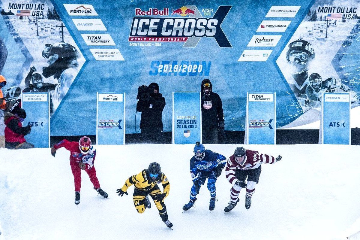 Red Bull Ice Cross\'ta ABD etabını Croxall ve Trunzo kazandı