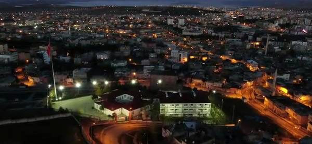 Siirt\'te, drone destekli trafik denetimi